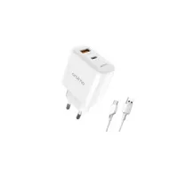 Oraimo PowerGaN 27W Charger Adapter with Type-C Cable